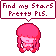 Aster says: 'Find my stars pretty please!'